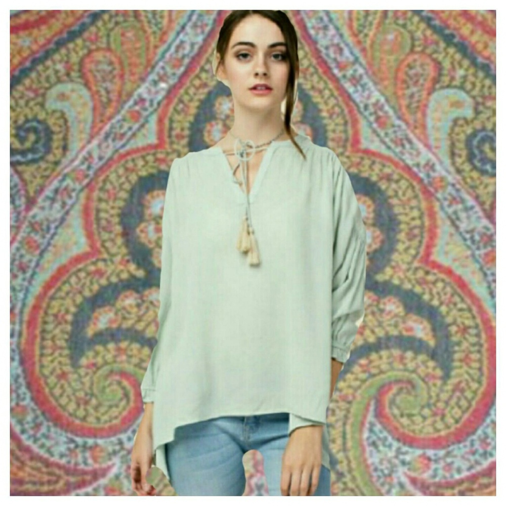 Boho Tassel Top
